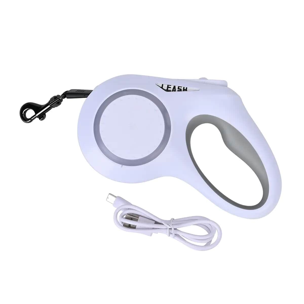 Retractable Pet Leash with Front Torch and RGB Decoration Light (5 Meter) image number 0