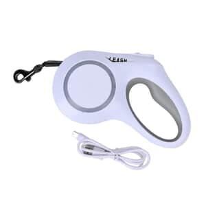 Retractable Pet Leash with Front Torch and RGB Decoration Light (5 Meter)