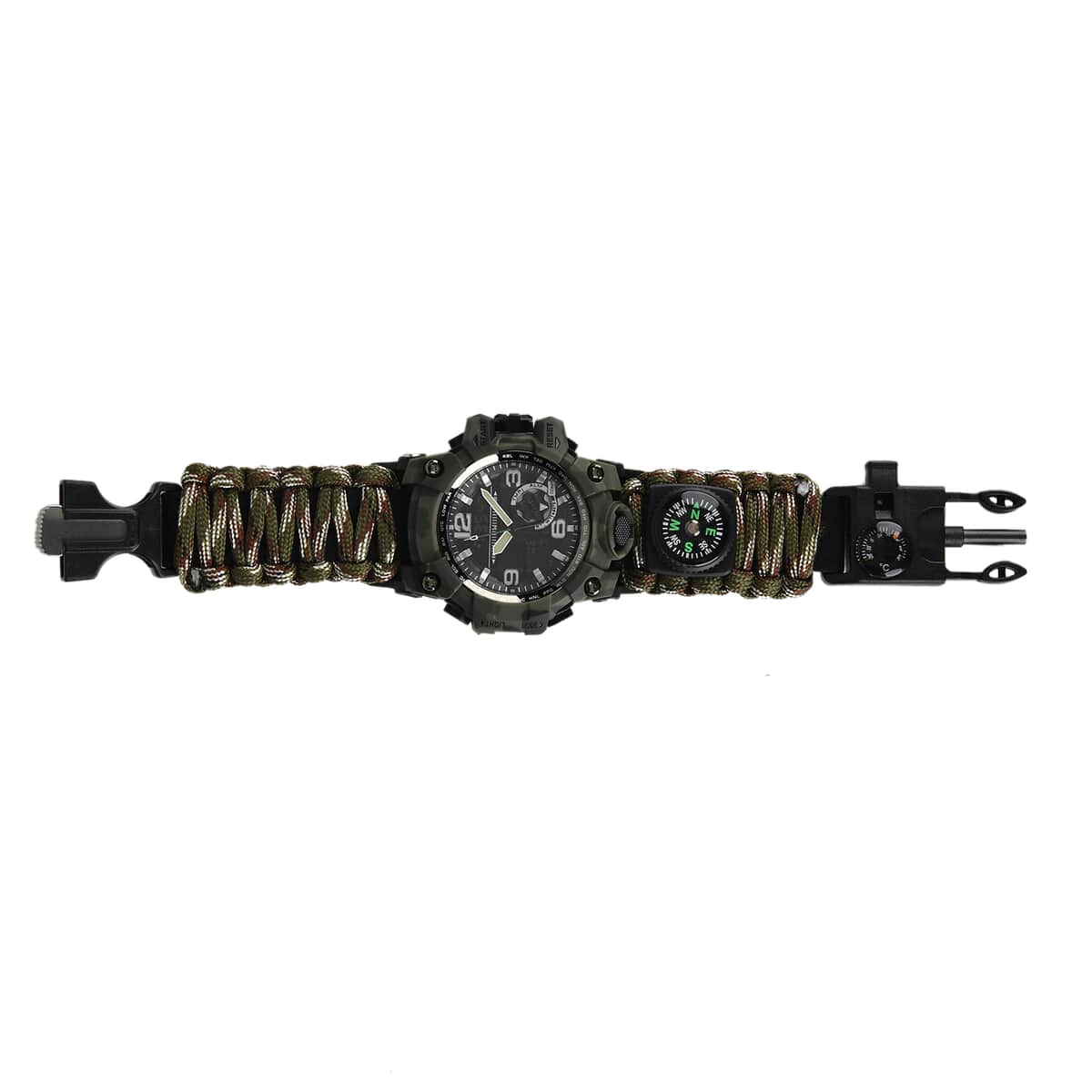 Value Buy Multi-Functional Survival Military Digital Watch image number 0