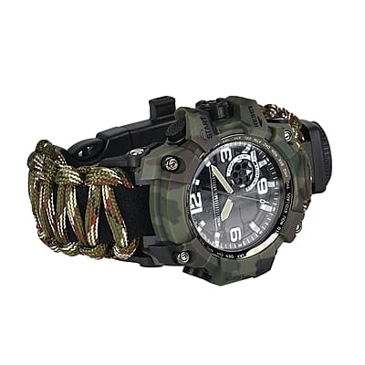 Multi-Functional Survival Military Digital Watch