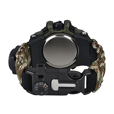 Multi-Functional Survival Military Digital Watch