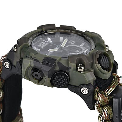 Multi-Functional Survival Military Digital Watch