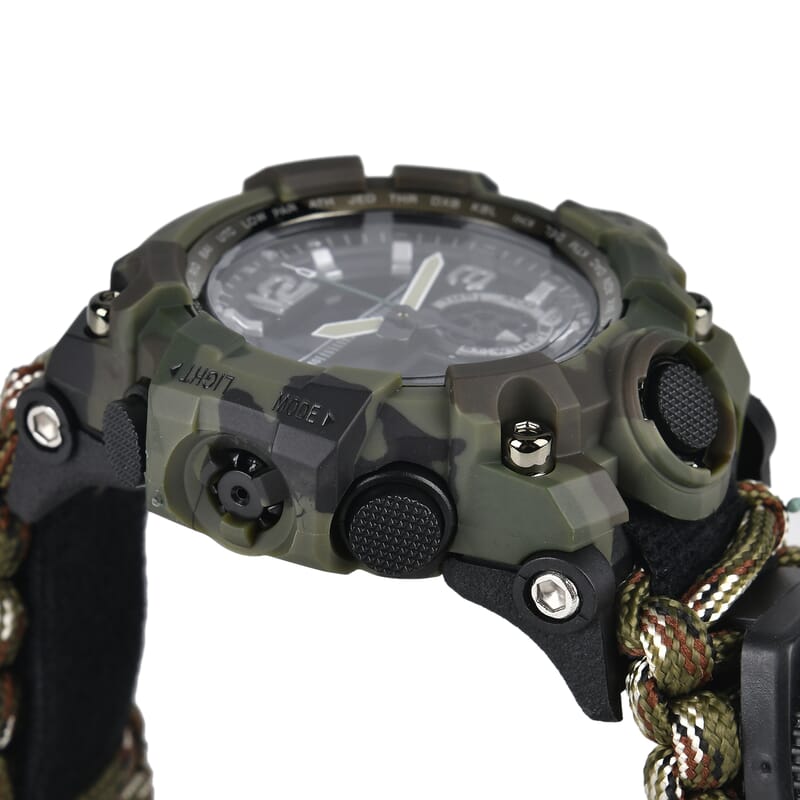Multi-Functional Survival Military Digital Watch