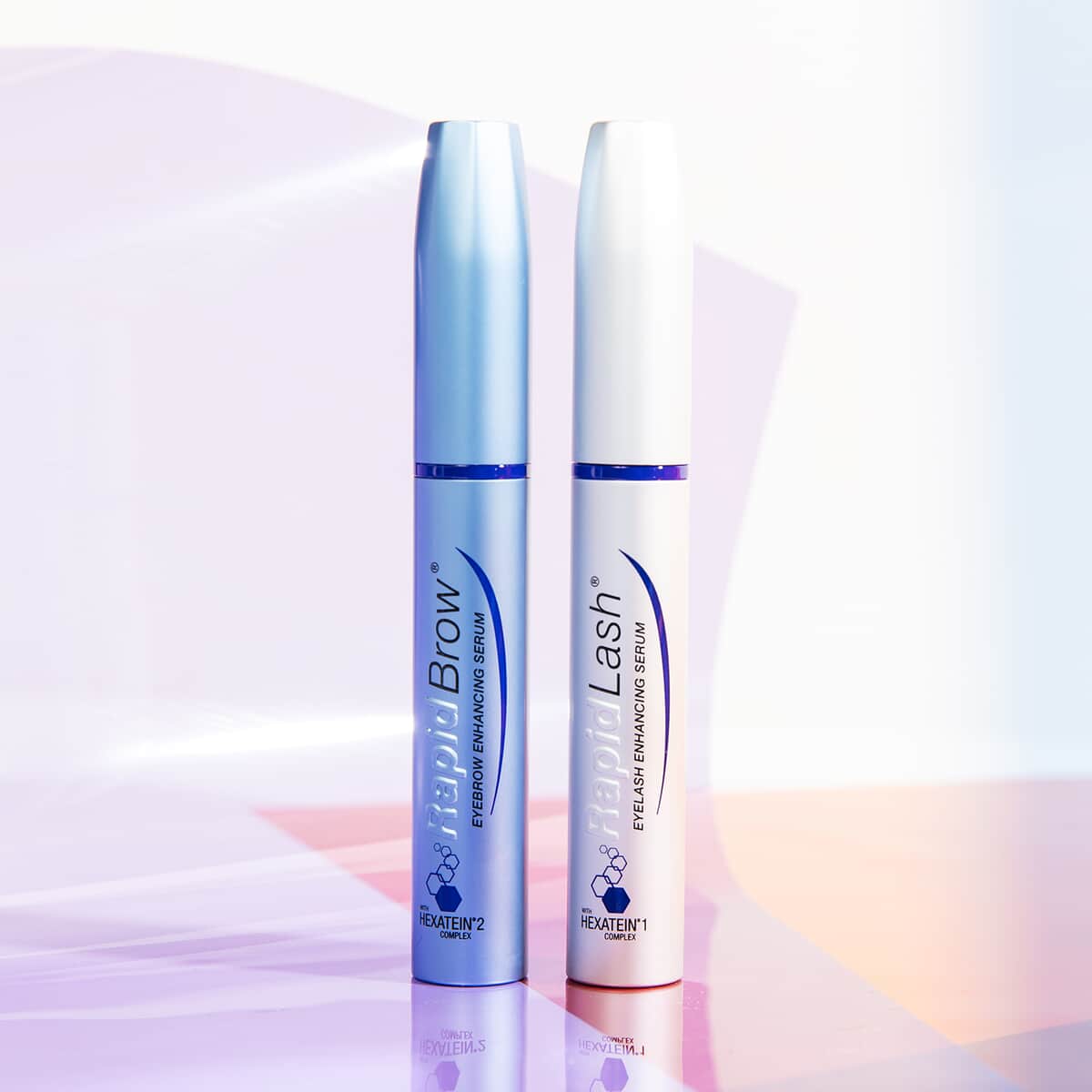 1 RapidLash Eyelash Enhancing Serum and 1 RapidBrow Eyebrow Enhancing Serum image number 1