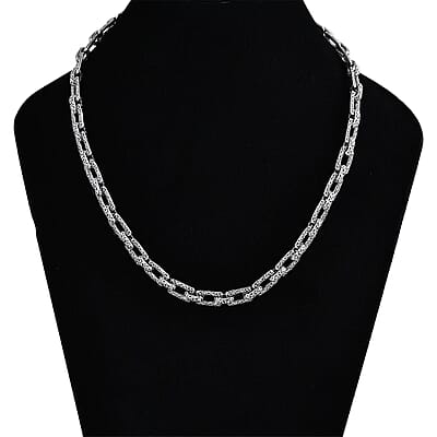 Bali Legacy Sterling Silver Filigree Cushion Necklace 20 Inches 59.72 Grams