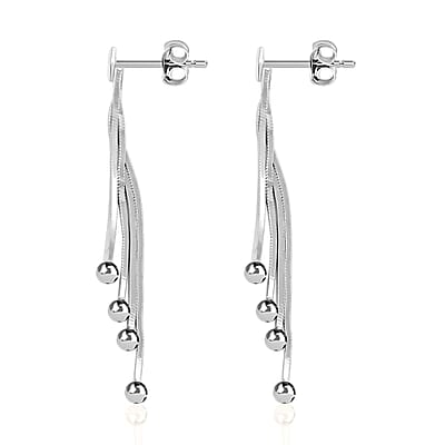 Dangling Earrings in Sterling Silver 2.50 Grams