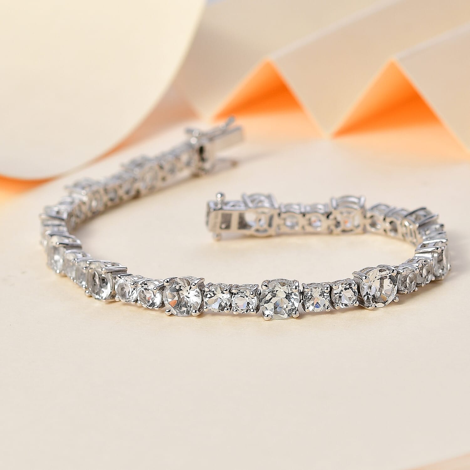 White Topaz / 8 Inches