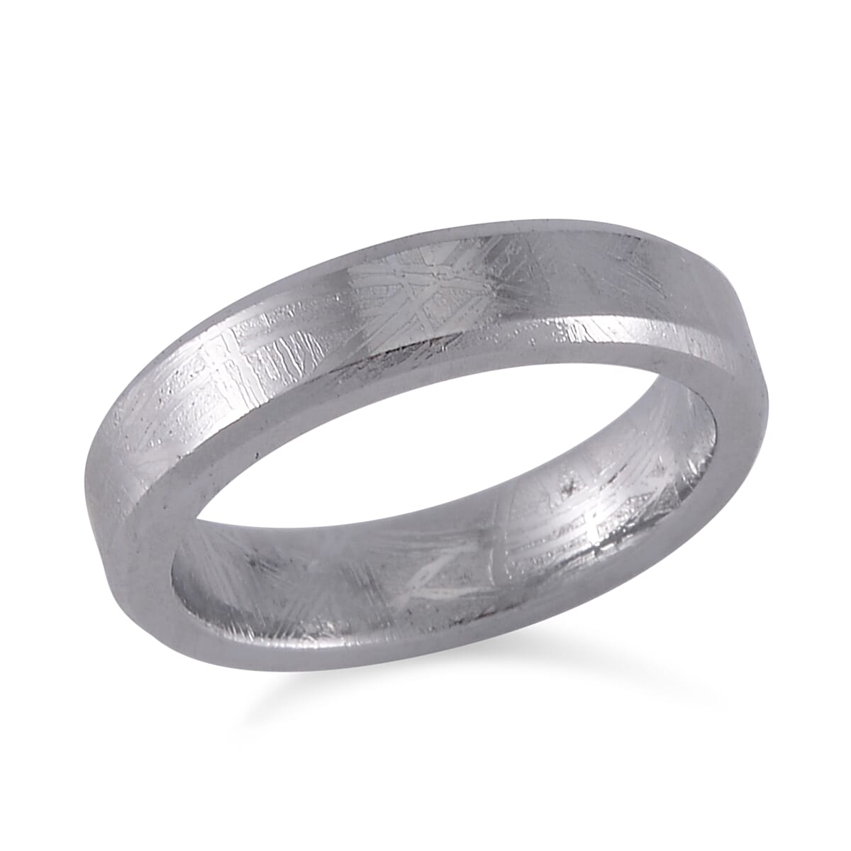 Marvelous Meteorite Men's Band Ring (Size 10.00)