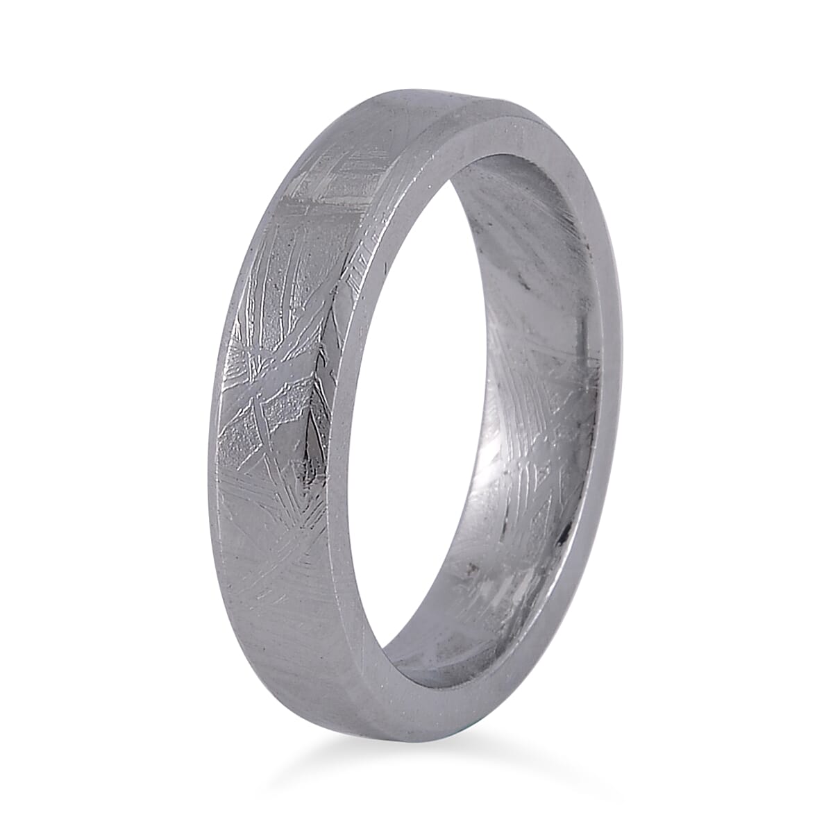 Marvelous Meteorite Men's Band Ring (Size 10.00)