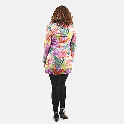 Banana Boat Purple Floral Sun Dress - M