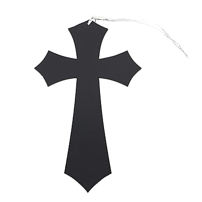 Livmore Black Set of 3 Beaded Cross Hanging