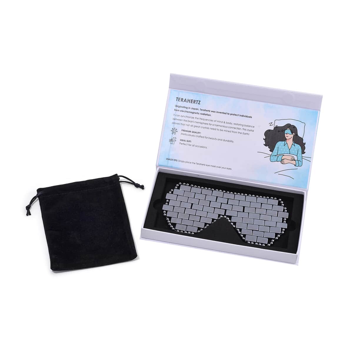 Terahertz Relaxing Eye Cooling Cover Mask 640.00 ctw image number 5