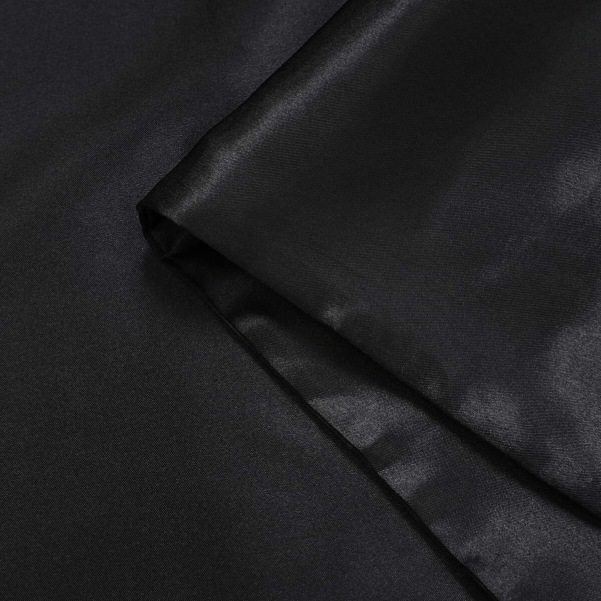 Black 5 Piece Satin Sleep Set (2x Pillow Case, Eye Mask, Scrunchie, & Pouch) image number 2