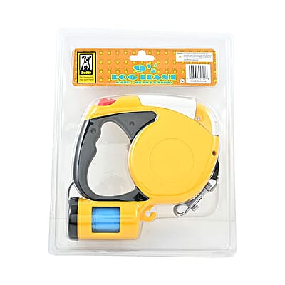 Yellow 3M Auto Retracting Dog Leash