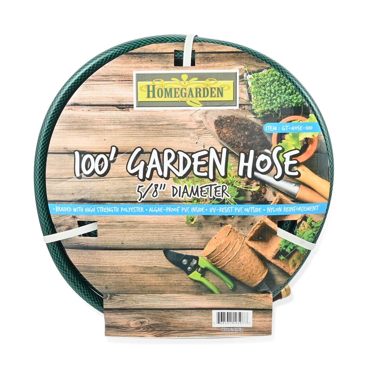 HomeGarden 100ft 5/8 Garden Hose image number 0