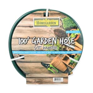 HomeGarden 100ft 5/8 Garden Hose