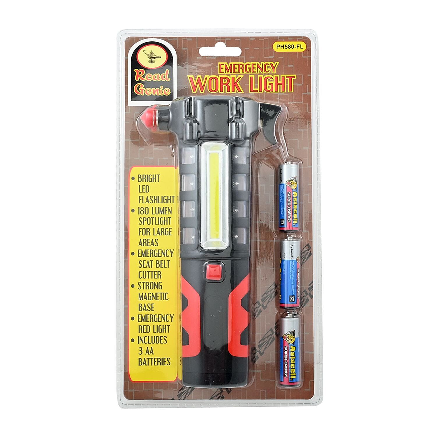 Road Genie Emergency Multi Function LED Flash Light