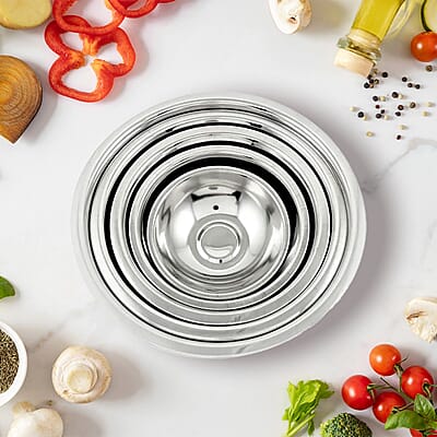 Kitchen Diva 5PC Mixing Bowl Set