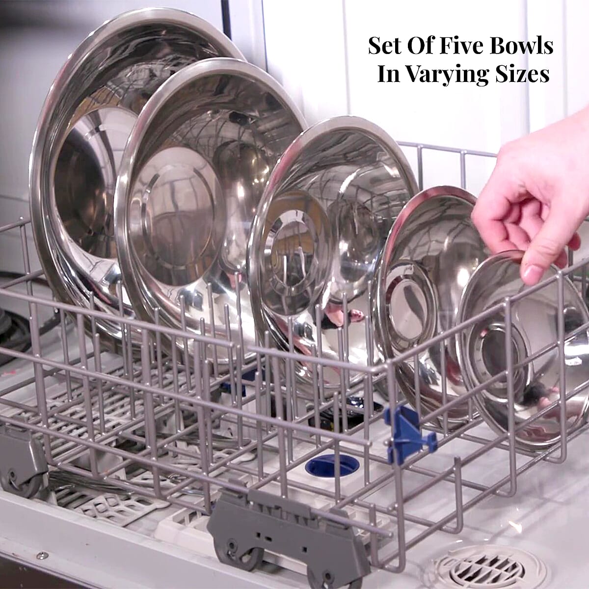 Kitchen Diva 5PC Mixing Bowl Set image number 3