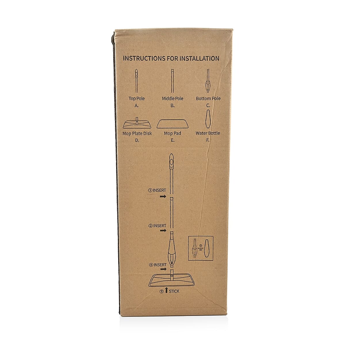 Spray Cleaning Mop with 2 Washable Pads image number 8