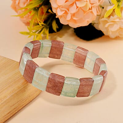 Multi Color Aventurine 188.15 ctw Bracelet (Adjustable)