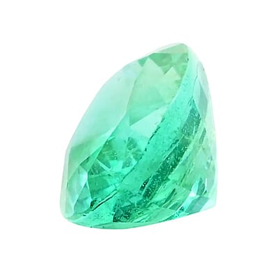 AAA Kagem Zambian Emerald (Ovl 7.5x5.5 mm) 1.00 ctw