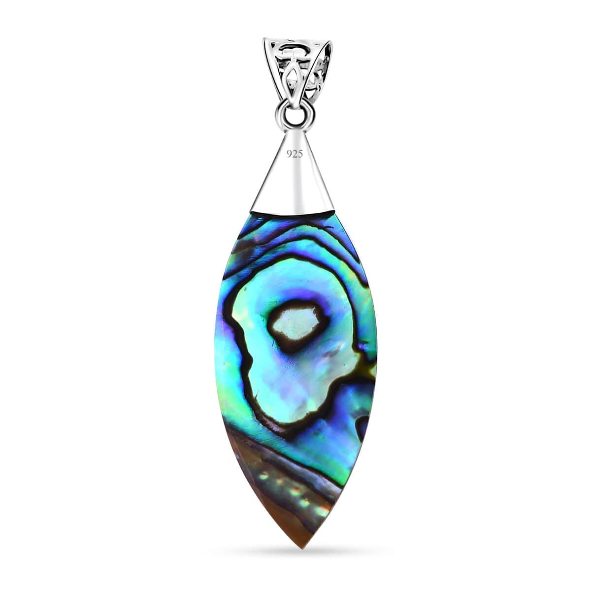 Abalone Shell Pendant in Sterling Silver image number 4