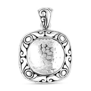 Bali Legacy Floral Pendant without Chain in Sterling Silver 6.80 Grams