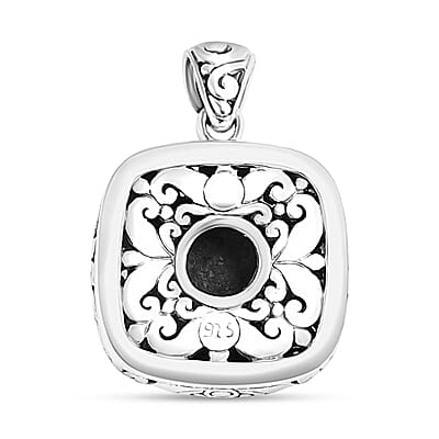 Bali Legacy Floral Pendant without Chain in Sterling Silver 6.80 Grams