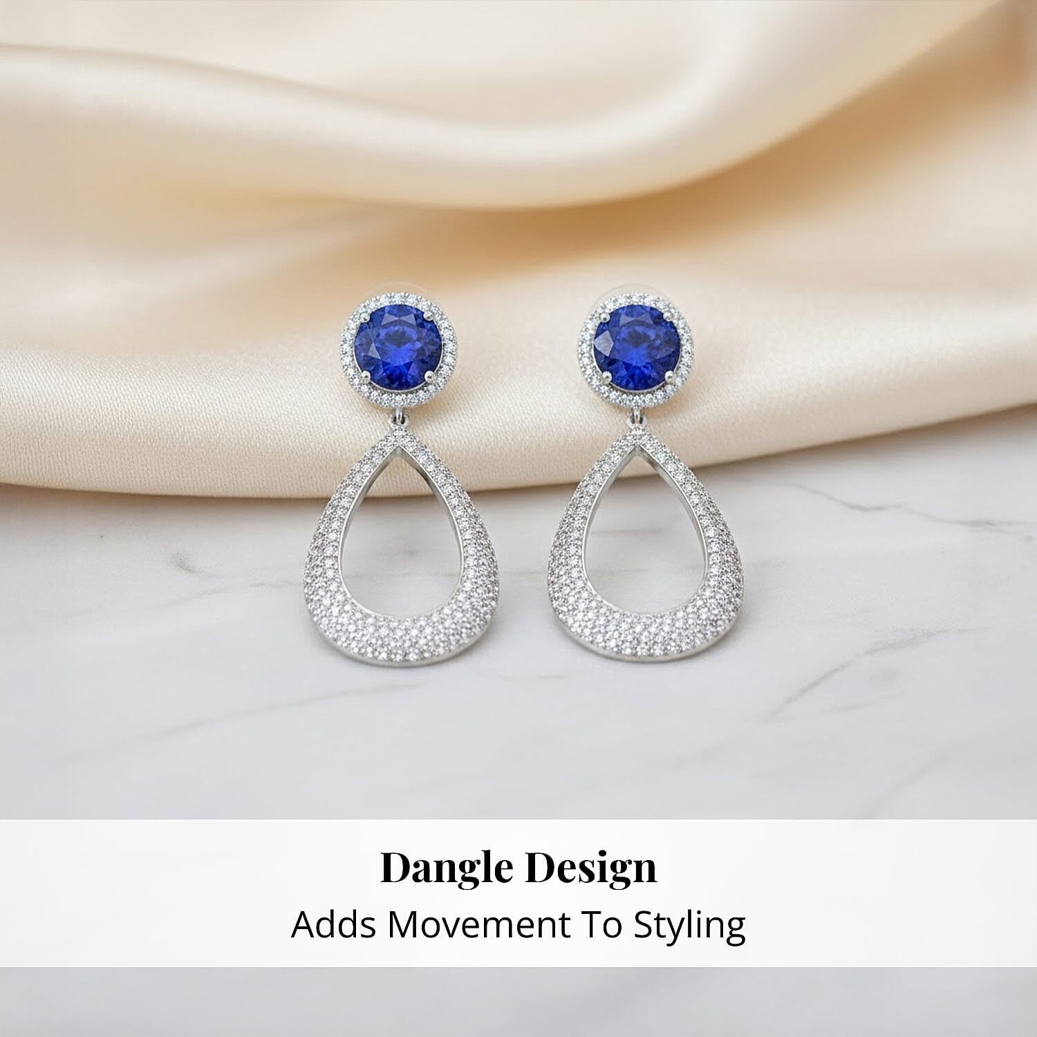 Chairman Vault Collection Certified & Appraised Rhapsody 950 Platinum AAAA Tanzanite and E-F VS Diamond Earrings 24.30 Grams 18.65 ctw