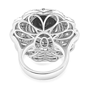 Chairman Vault Collection Certified & Appraised Rhapsody 950 Platinum AAAA Tanzanite and E-F VS Diamond Ring (Size 7.0) 27.50 Grams 20.10 ctw