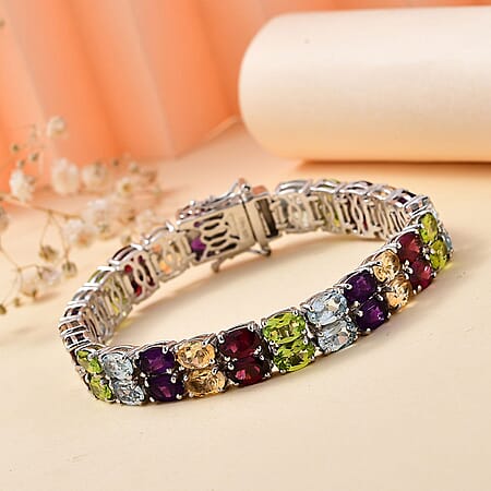 Multi Gemstone / 6.5 Inches - Product card gallery slide 2 (10177455096121)