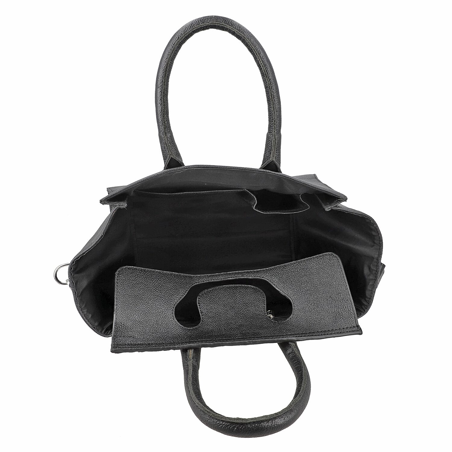 Black Genuine Leather Shoulder Bag