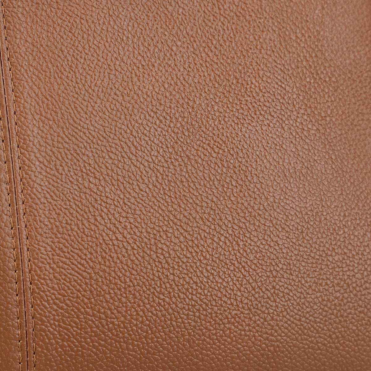 Tan Genuine Leather Shoulder Bag image number 6