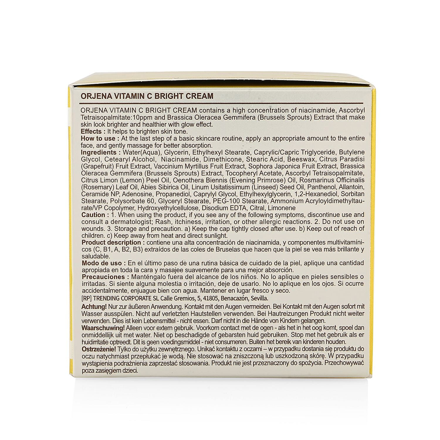 Orjena Vitamin C Bright Cream