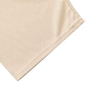 Set of 2 Beige and Geometric Rib Knit Stretch Lounge Pants - One Size Fits Most