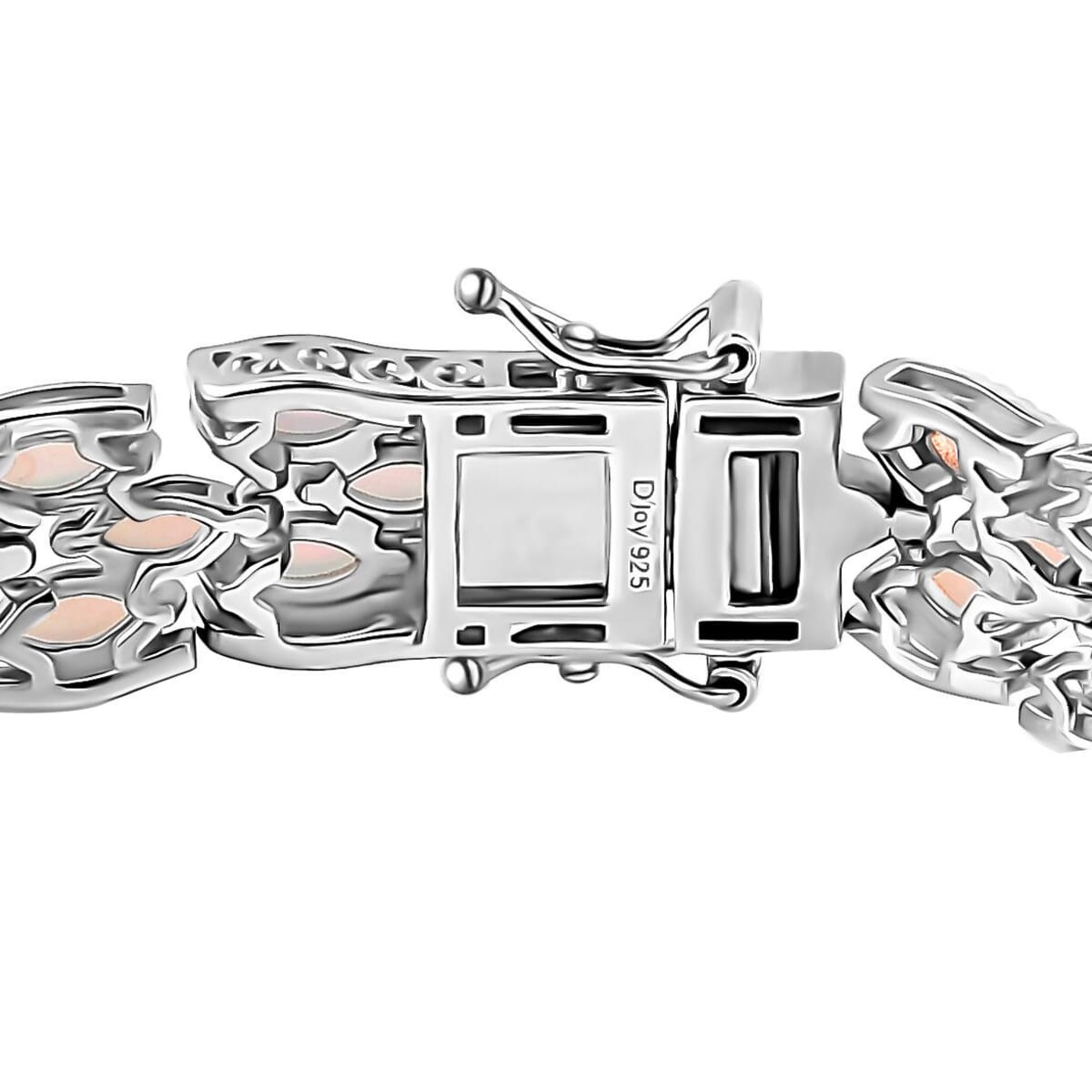 Premium Ethiopian Welo Opal Bracelet in Platinum Over Sterling Silver (7.25 In) 11.00 ctw image number 4