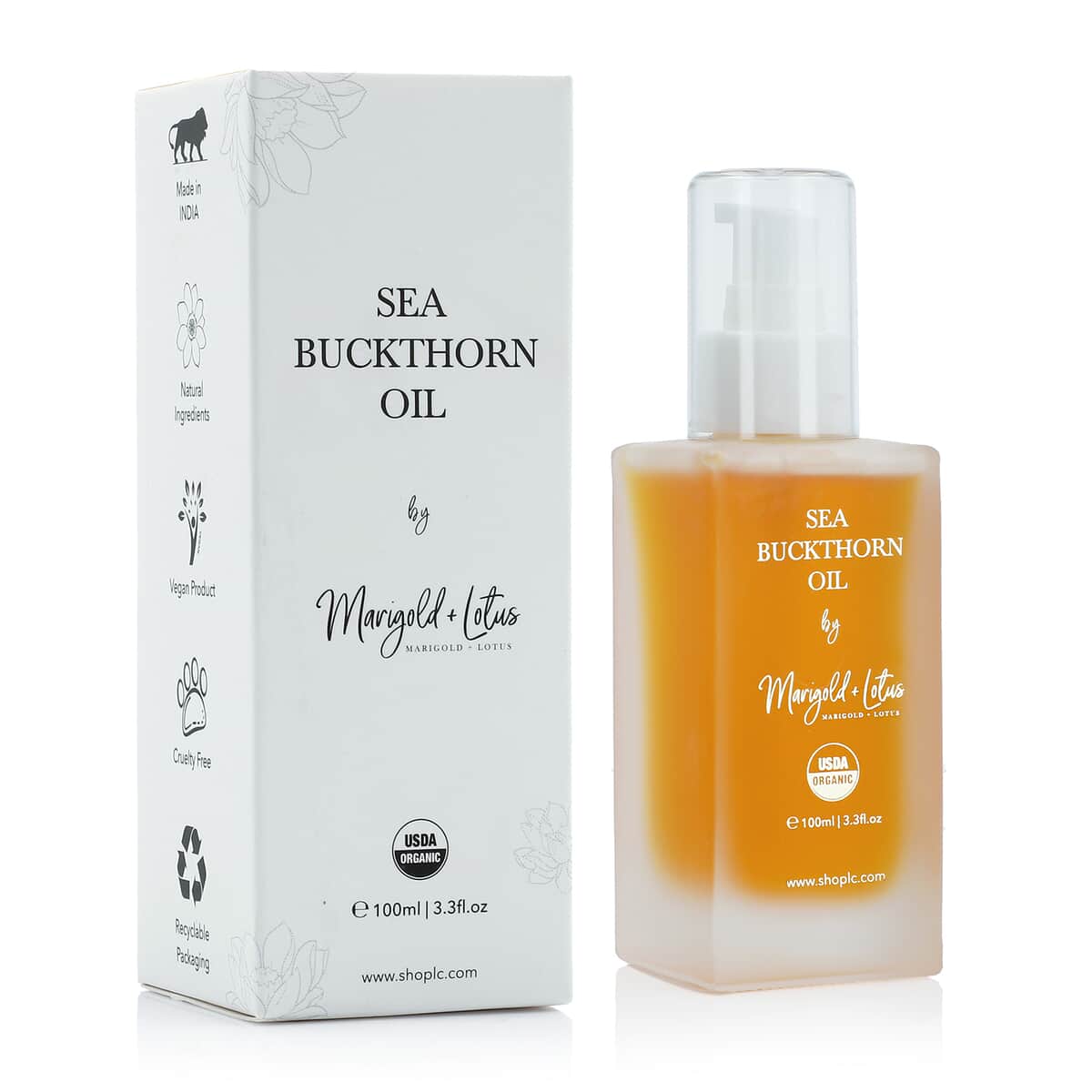 Marigold and Lotus Sea Bucktron Oil 3.3oz image number 0