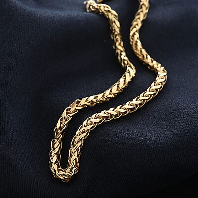10K Yellow Gold 2.5mm Palma Chain Bracelet (7.00 In) 2.35 Grams