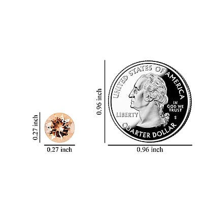 AAAA Marropino Morganite (Rnd 7 mm) 1.00 ctw