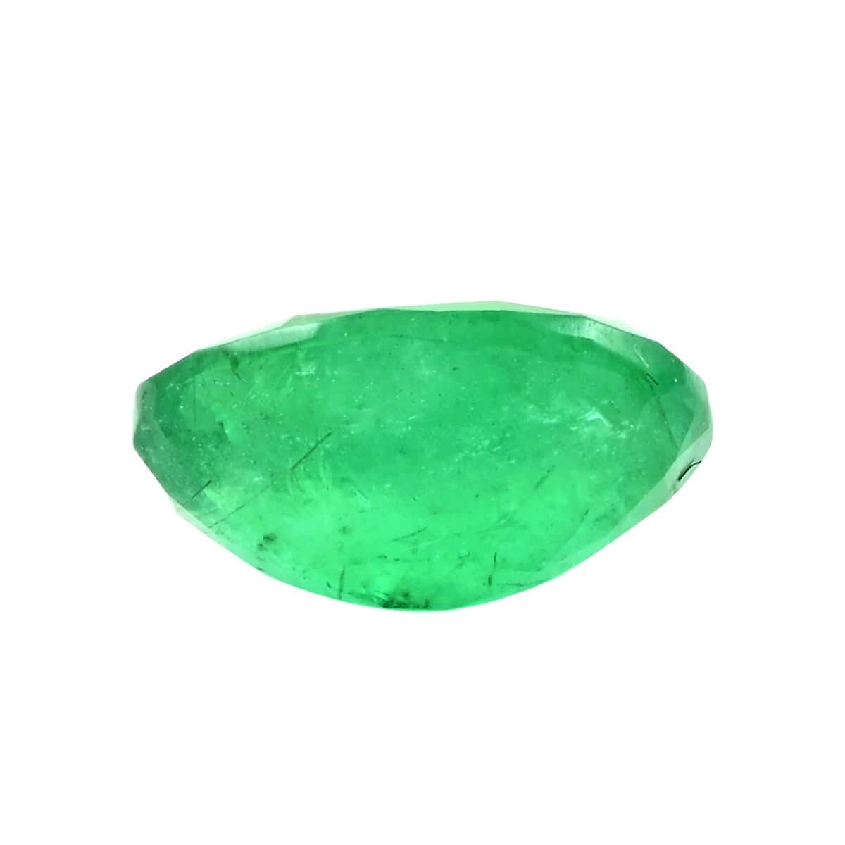 AAAA Kagem Zambian Emerald (Ovl 9x7 mm) 1.50 ctw image number 2