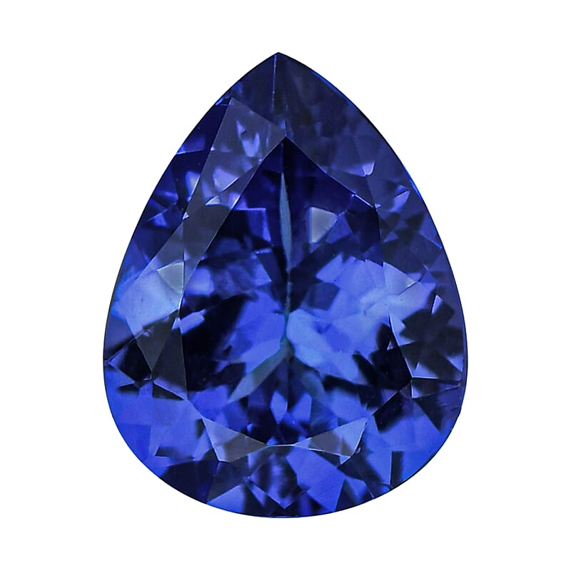 AAAA Tanzanite (Pear 9x7 mm) 1.60 ctw