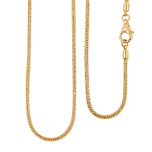Bali Legacy 22K Vermeil YG Over Sterling Silver Tulang Naga Chain Necklace 20 Inches 17.35 Grams