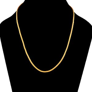 Bali Legacy 22K Vermeil YG Over Sterling Silver Tulang Naga Chain Necklace 20 Inches 17.35 Grams