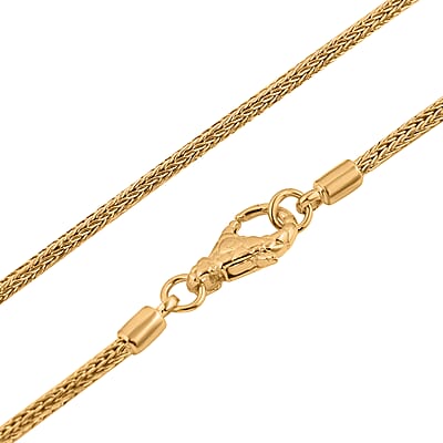 Bali Legacy 22K Vermeil YG Over Sterling Silver Tulang Naga Chain Necklace 20 Inches 17.35 Grams