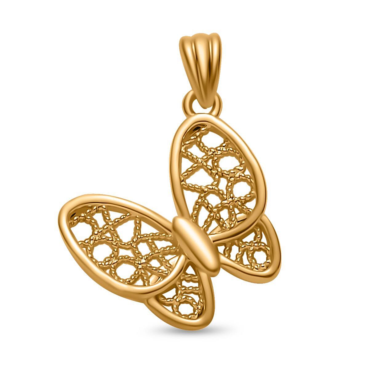 Pendant without Chain in 18K Yellow Gold 0.30 Grams