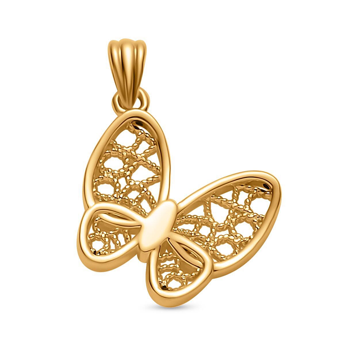 Pendant without Chain in 18K Yellow Gold 0.30 Grams