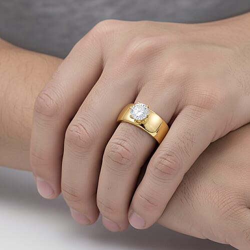 Yellow Gold Over Sterling Silver / 10 - Product card gallery slide 3 (9432137072895)