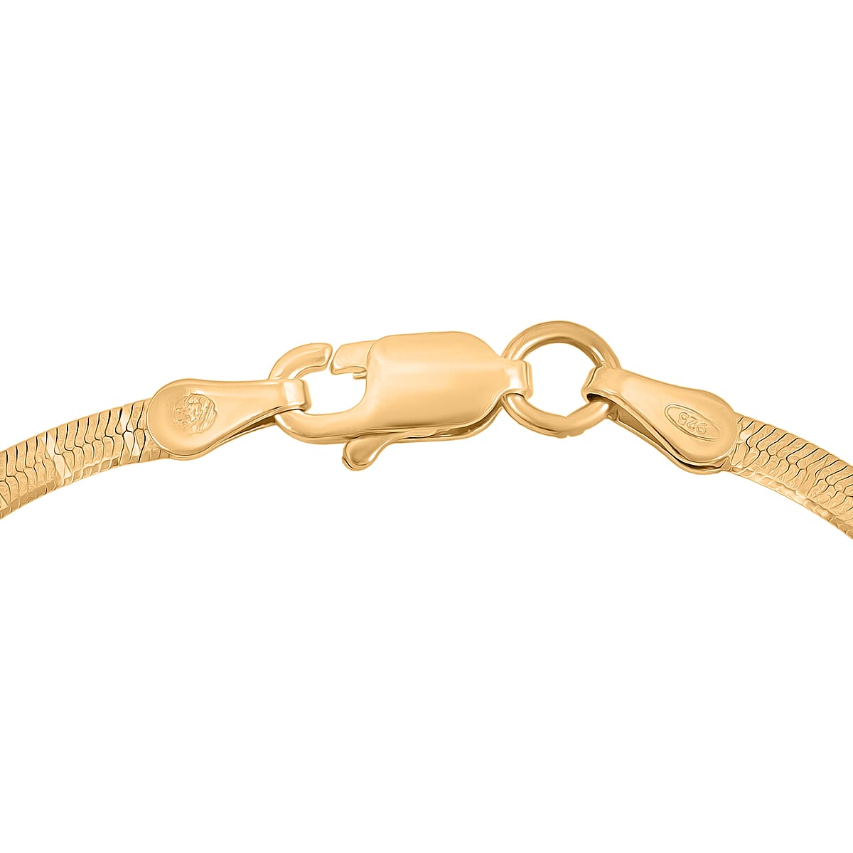 14K Yellow Gold Over Sterling Silver Textured Square Necklace 18 Inches 3.70 Grams image number 4