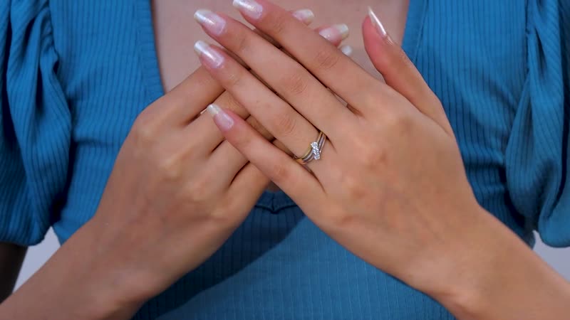 Moissanite Bypass 3 Stone Ring in Vermeil Yellow, Rose Gold and Platinum Over Sterling Silver (Size 10.0) 0.30 ctw
